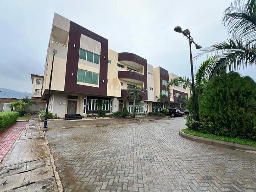 Luxury 4-Bedrooms terrace duplex located within an estate at Katampe, Abuja.